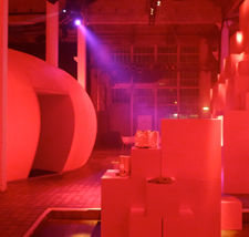 Cube design store for Nissan